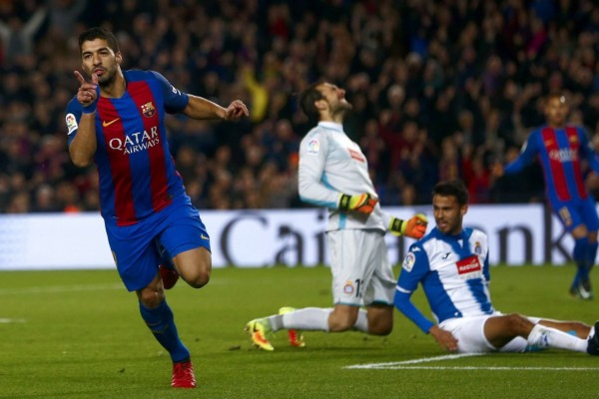 Barcelona bekap Espanyol 4-1 di Derby Catalan