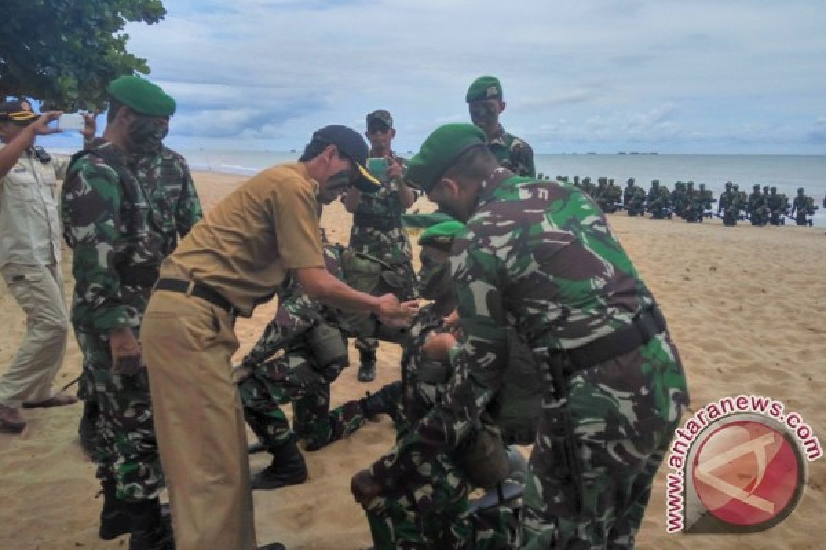 Bupati Lakukan Pembaretan Peserta Pendidikan TNI-AD