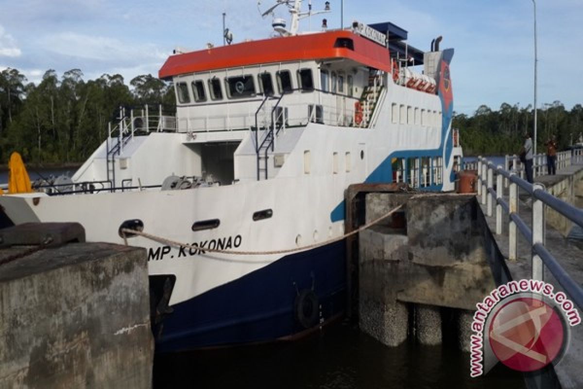 Pelayaran perdana KMP Kokonao rute Paumako-Agats