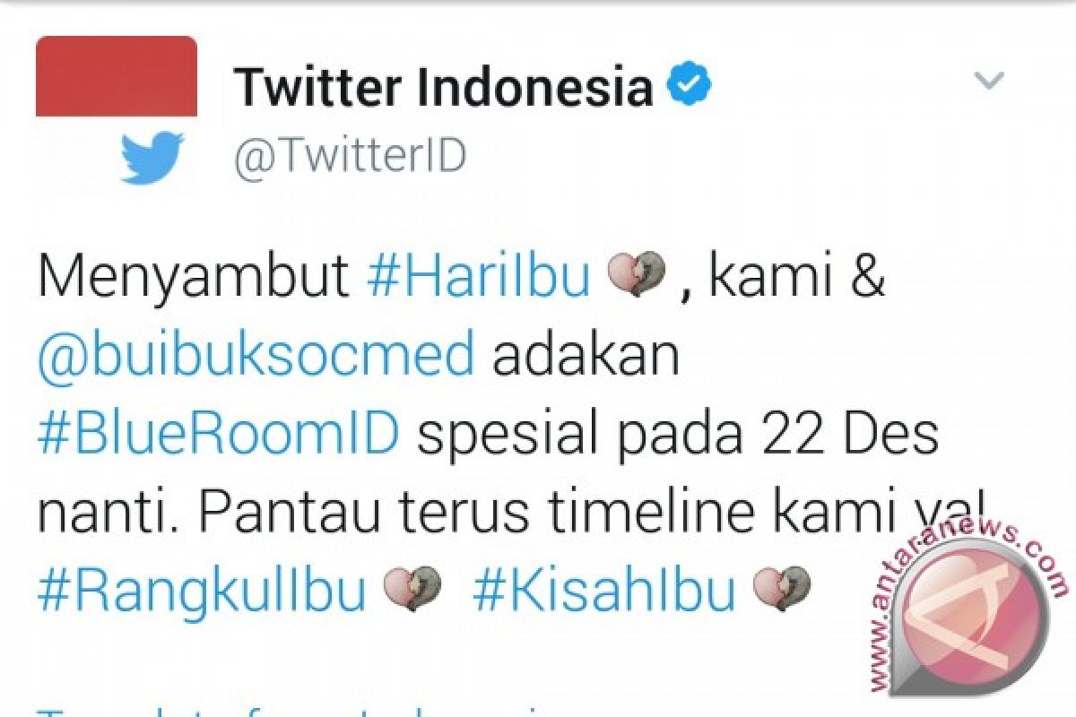 Twitter ramaikan Hari Ibu dengan emoji