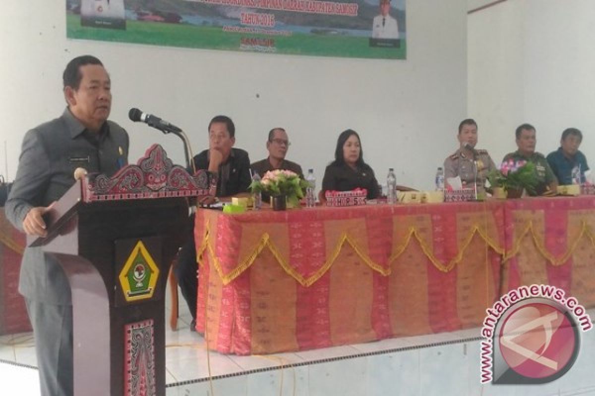 FKPD Samosir Pertemuan Dengan Masyarakat Empat Kecamatan