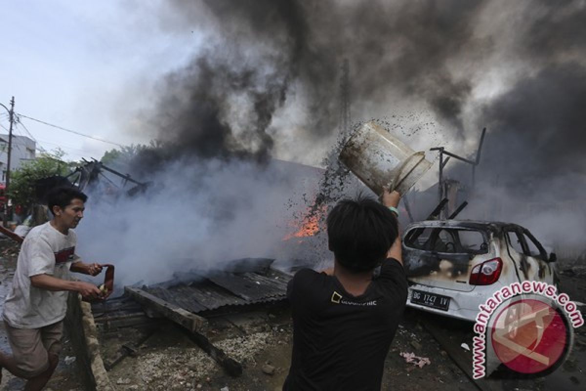 Kebakaran Di Jalan Veteran