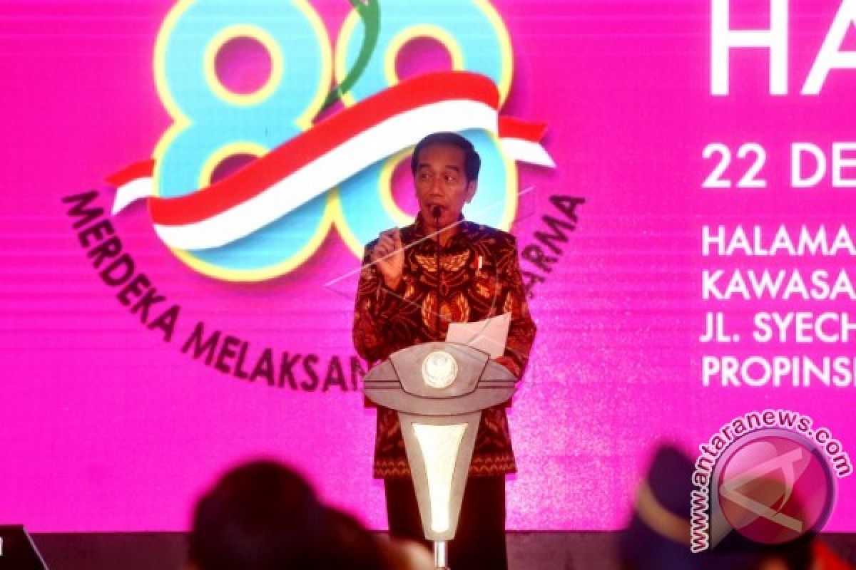 Presiden Hadiri Puncak Hari Ibu Di Banten