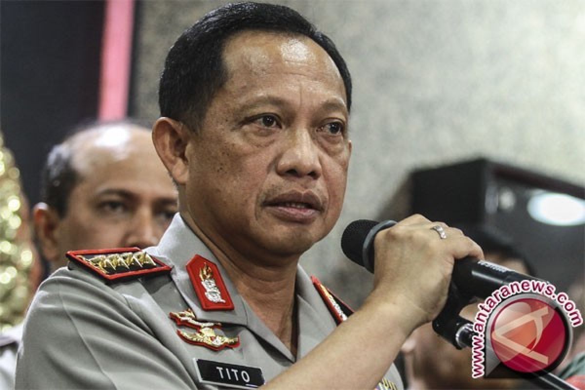 Kapolri perintahkan jajarannya ungkap jaringan teroris sampai sel-sel terkecil