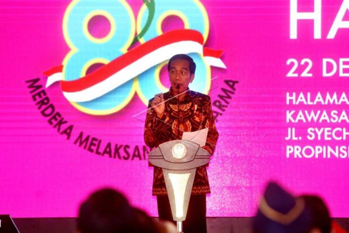 Presiden Hadiri Puncak Hari Ibu di Banten