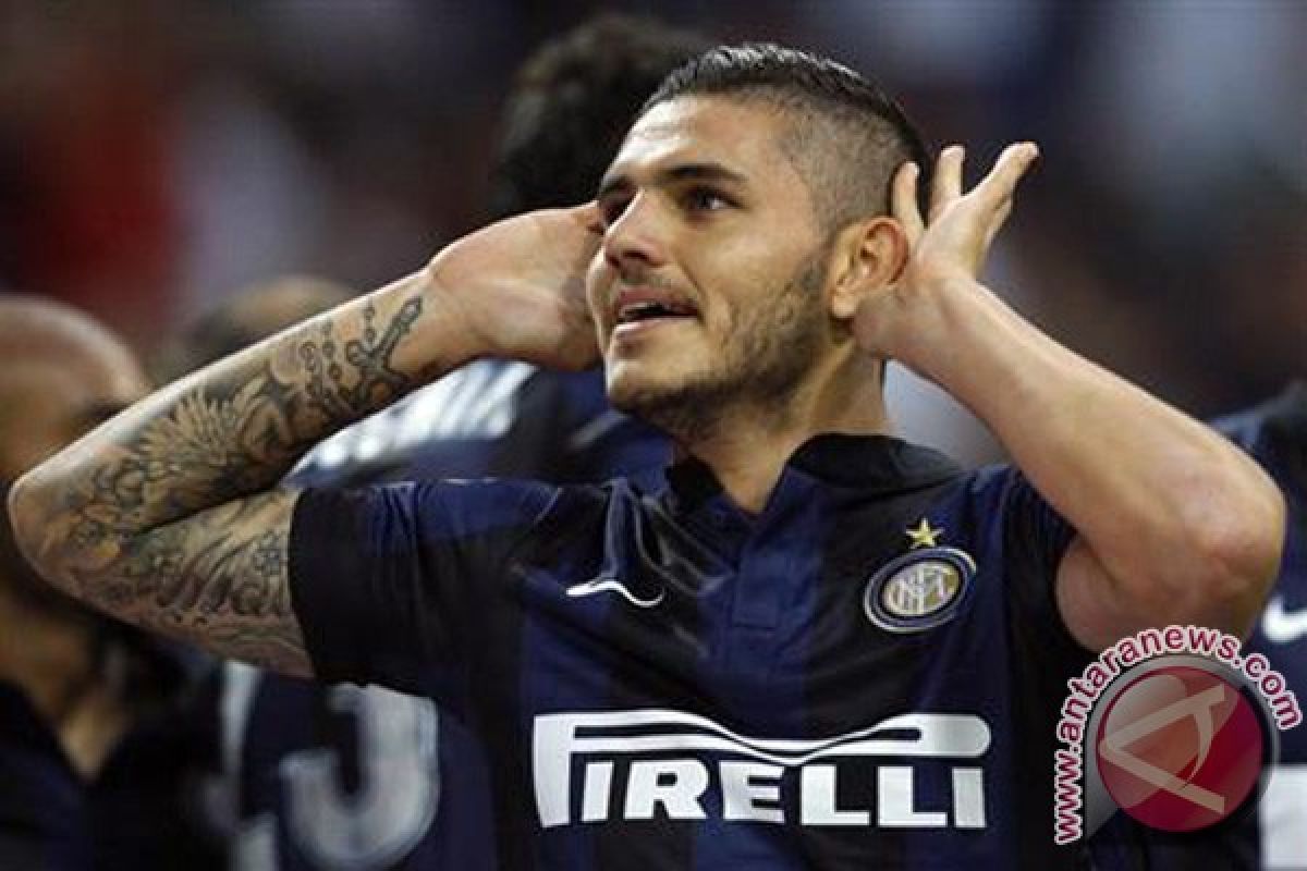 Icardi ukir trigol saat Inter tundukkan Atalanta