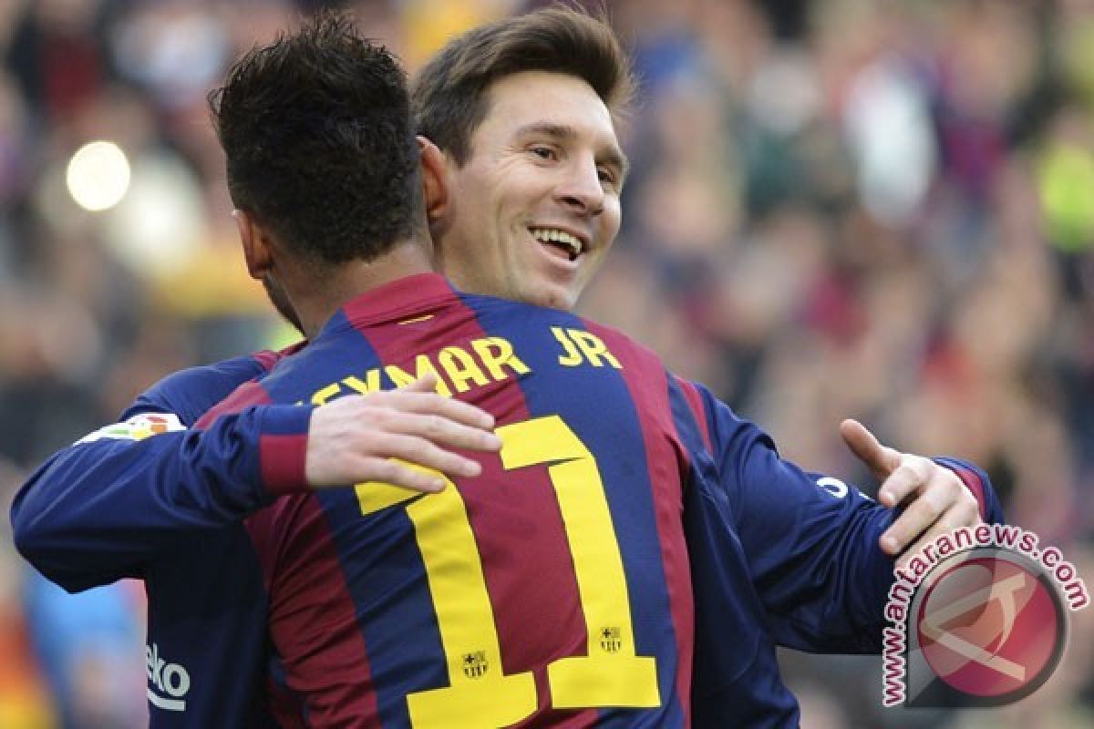 "See You" kata Messi, "I'll Miss You Mate" jawab Neymar