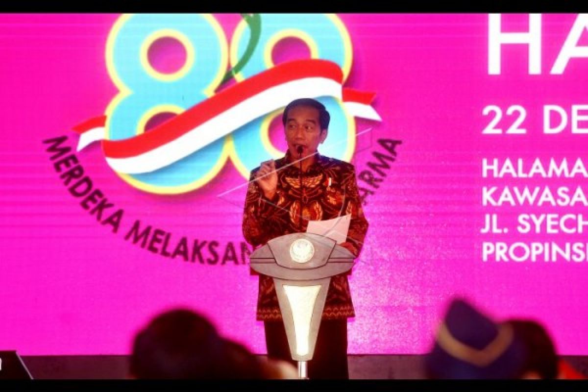 Presiden Hadiri Puncak Hari Ibu di Banten