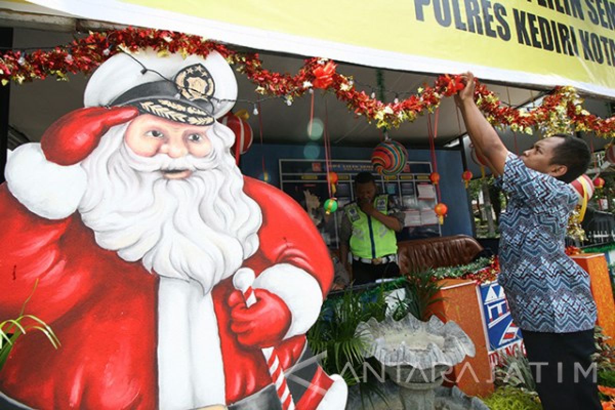 Polres Ngawi Dirikan Lima Pos Pengamanan Natal