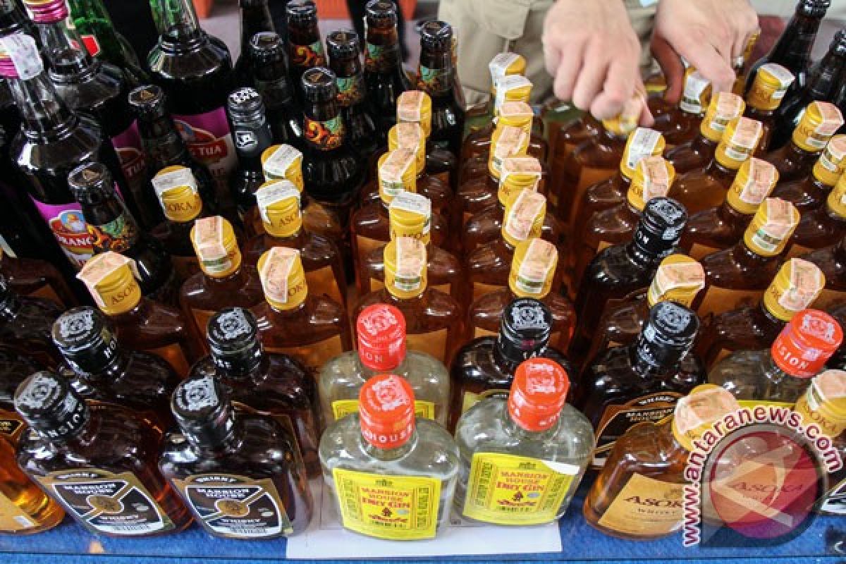 DJBC amankan 36.400 botol minuman keras ilegal