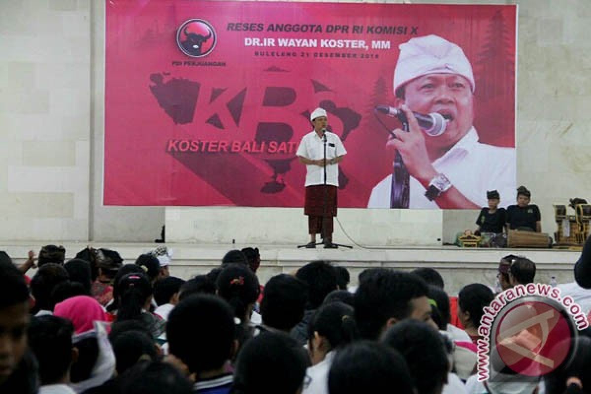Anggota DPR Wayan Koster Kunjungi Buleleng