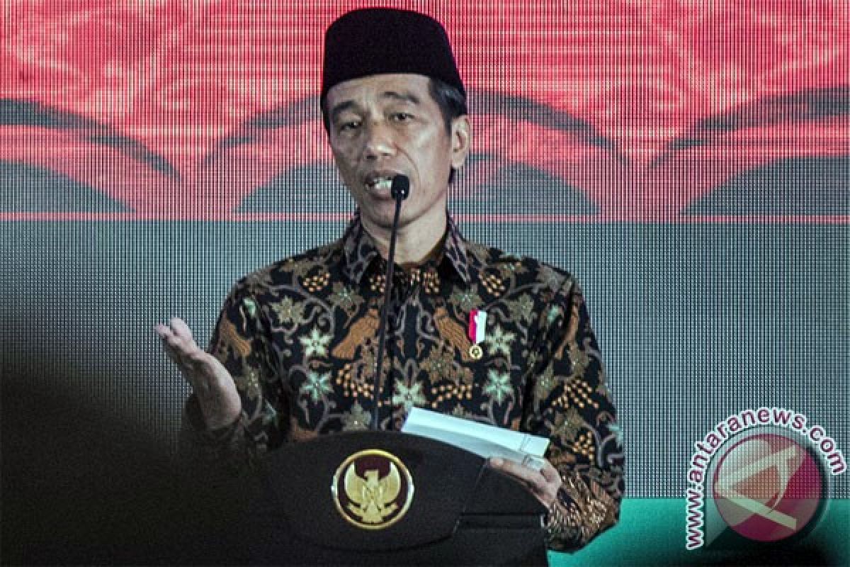   Jokowi tiba di Tanah Air