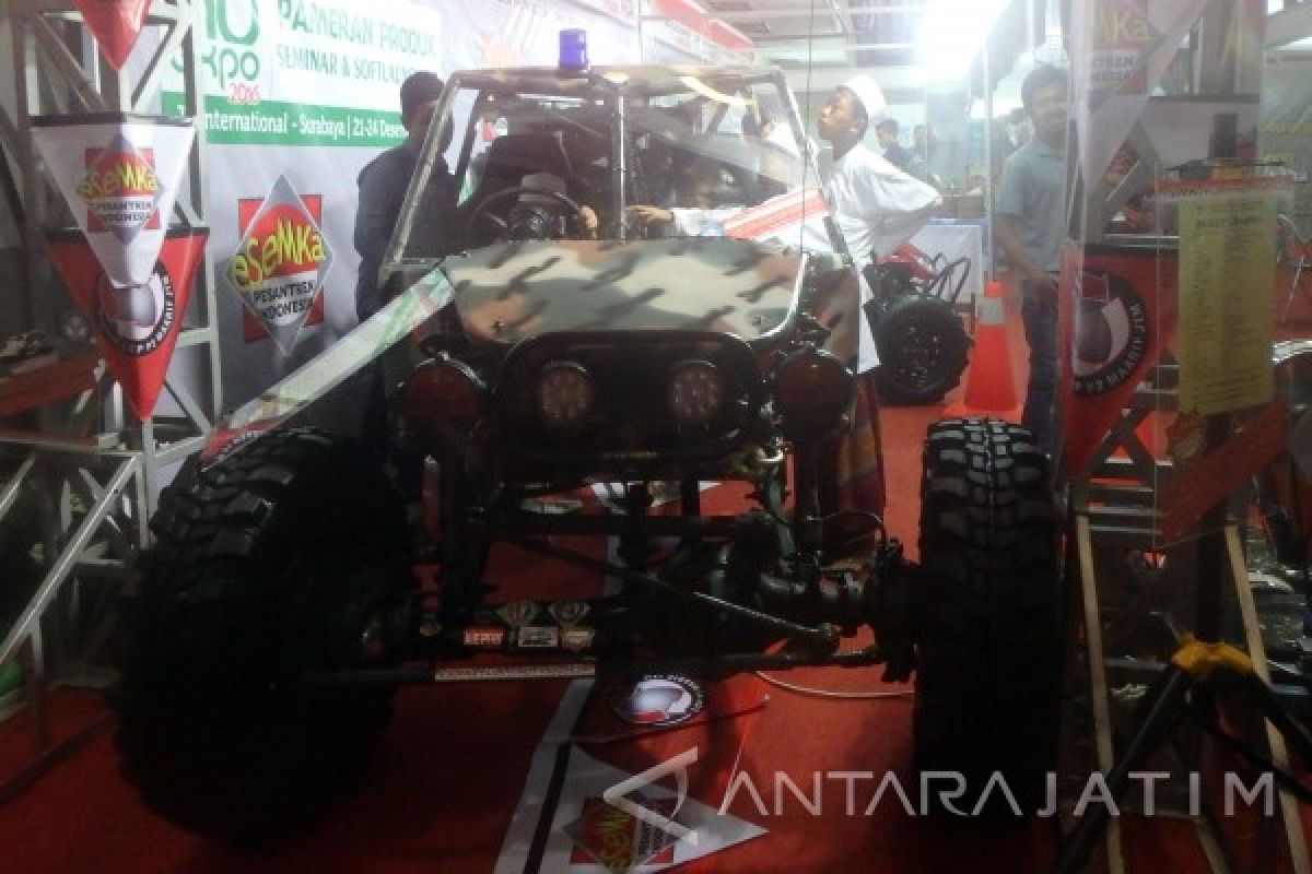 SMK Pesantren Singosari Kembangkan Otomotif Offroad (Video)