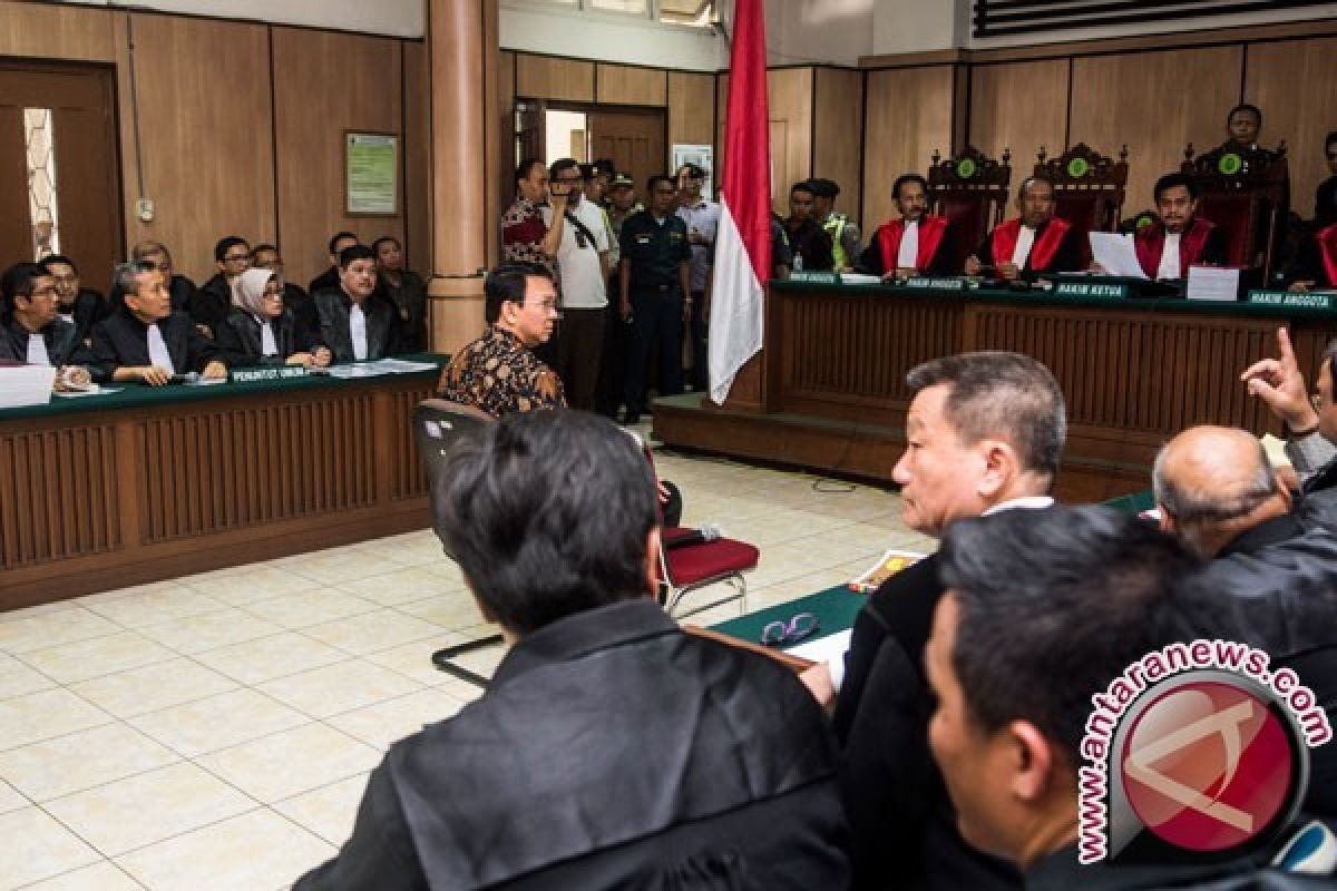 Kapasitas ruang sidang terdakwa Ahok 100 orang