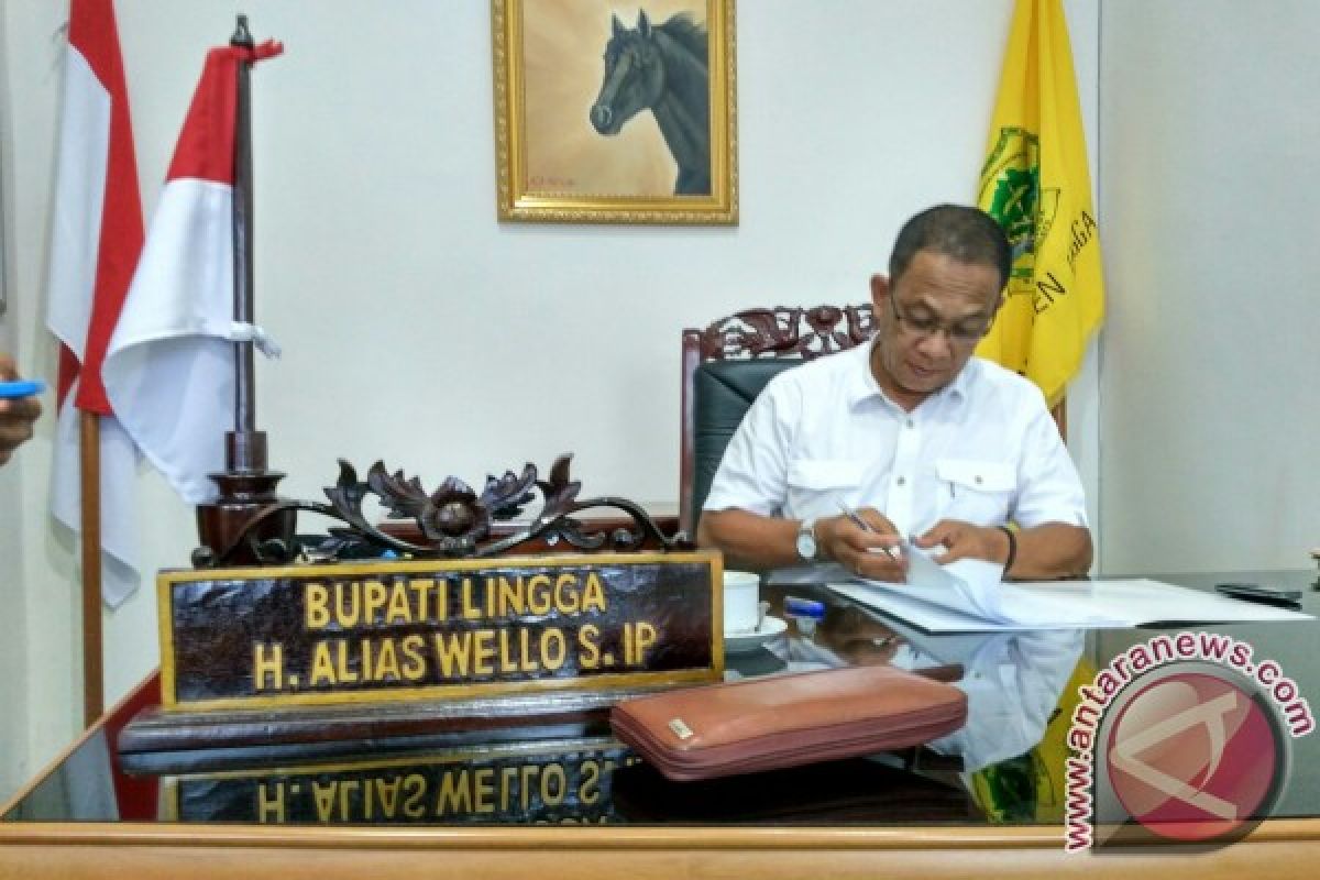 500 Pejabat Eselon Lingga Dilantik di Sawah