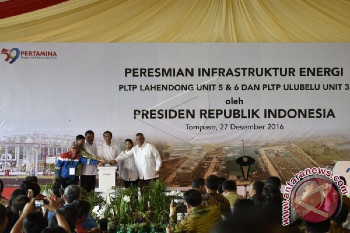 Presiden Sebut Potensi Pembangkit Geotermal Indonesia Melimpah