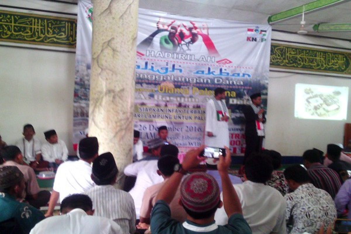 Penggalangan Dana Bagi Palestina di Lampung Timur