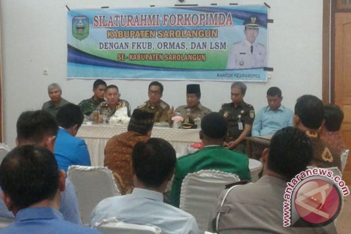 Forkopimda Kabupaten Sarolangun jamin suasana kondusif