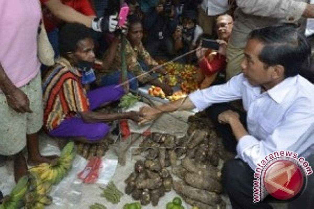 Catatan Akhir Tahun - Janji Jokowi pada Mama-mama Papua telah terwujud