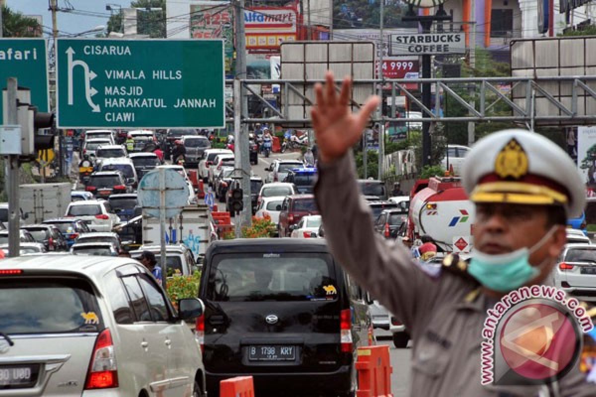 Jalur wisata Cipanas-Garut mulai ramai