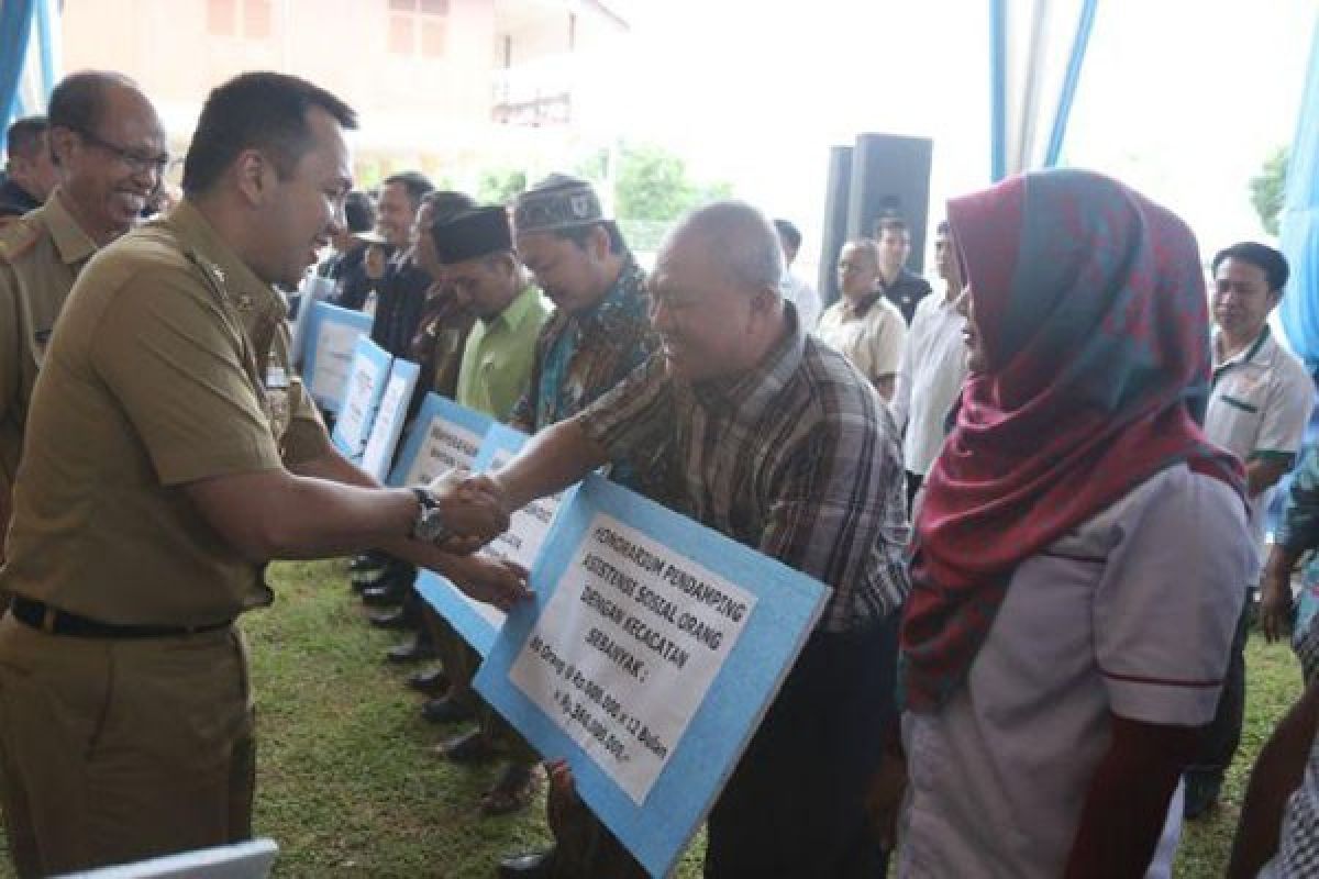 Ribuan Potensi Sumber Kesejahteraan Sosial Provinsi Lampung Dapat Bantuan