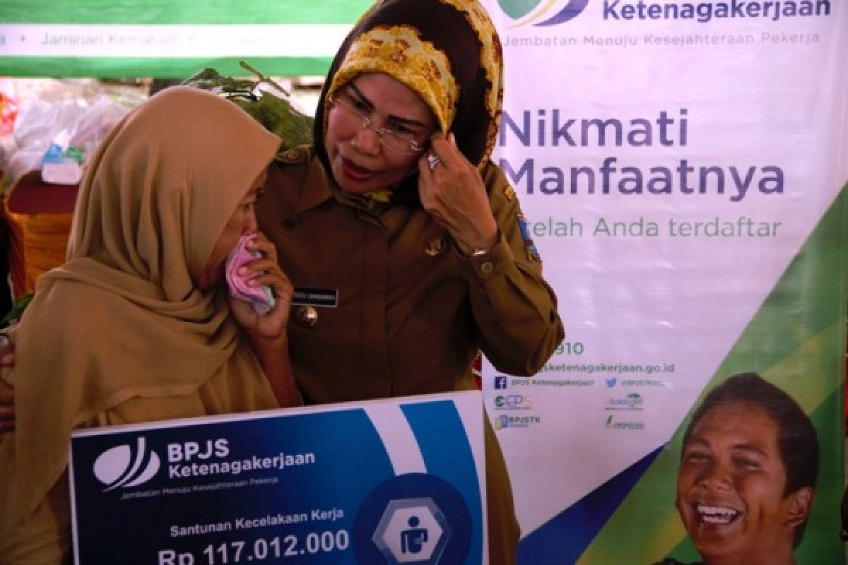 Pekerja Cacat Total Dapat Santunan Rp117 Juta