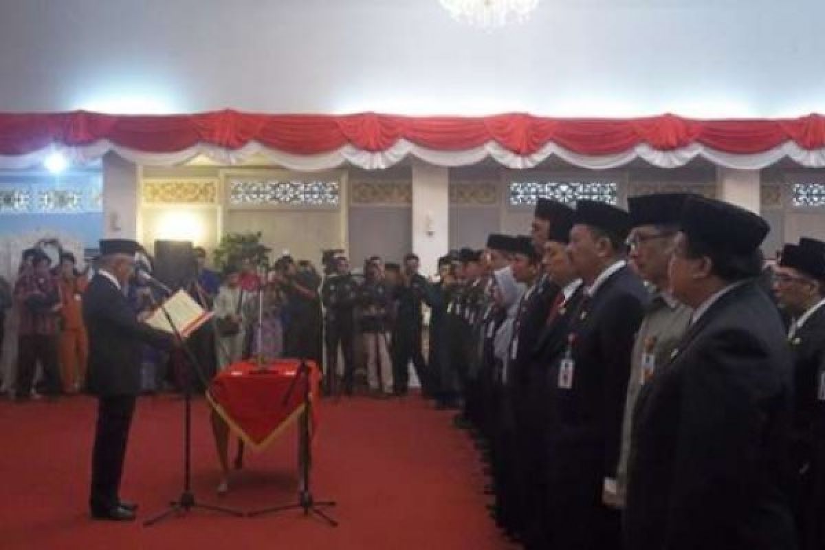 Berikut Daftar Nama Pejabat OPD Baru Riau