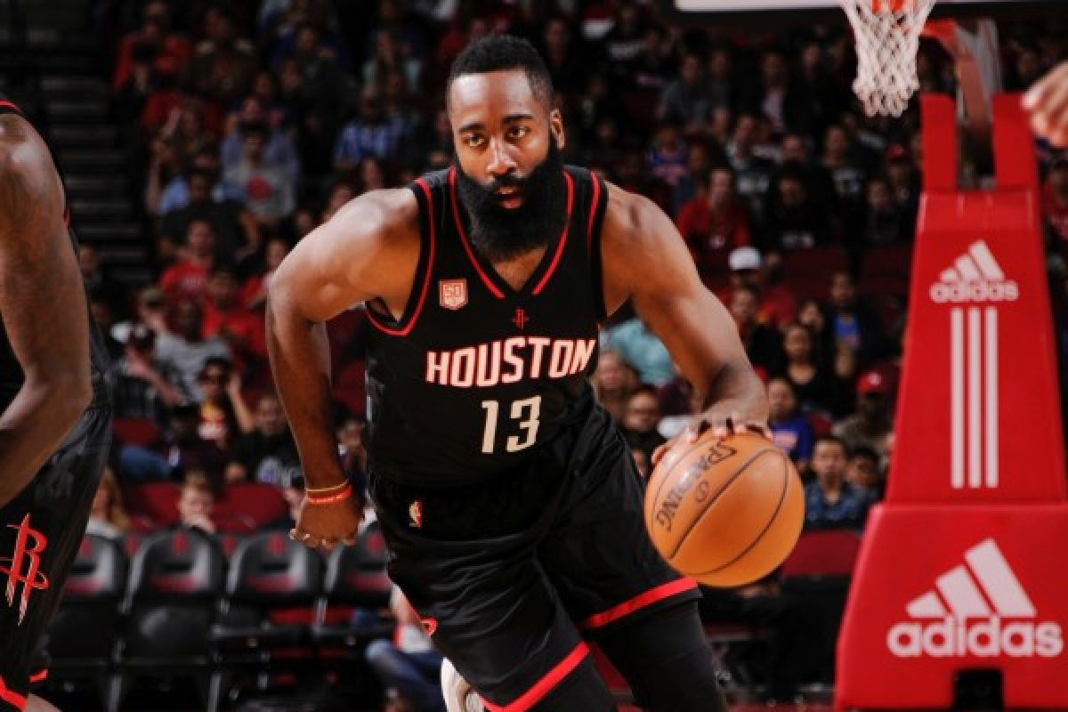 James Harden cetak rekor, Rockets bekuk Knicks 129-122