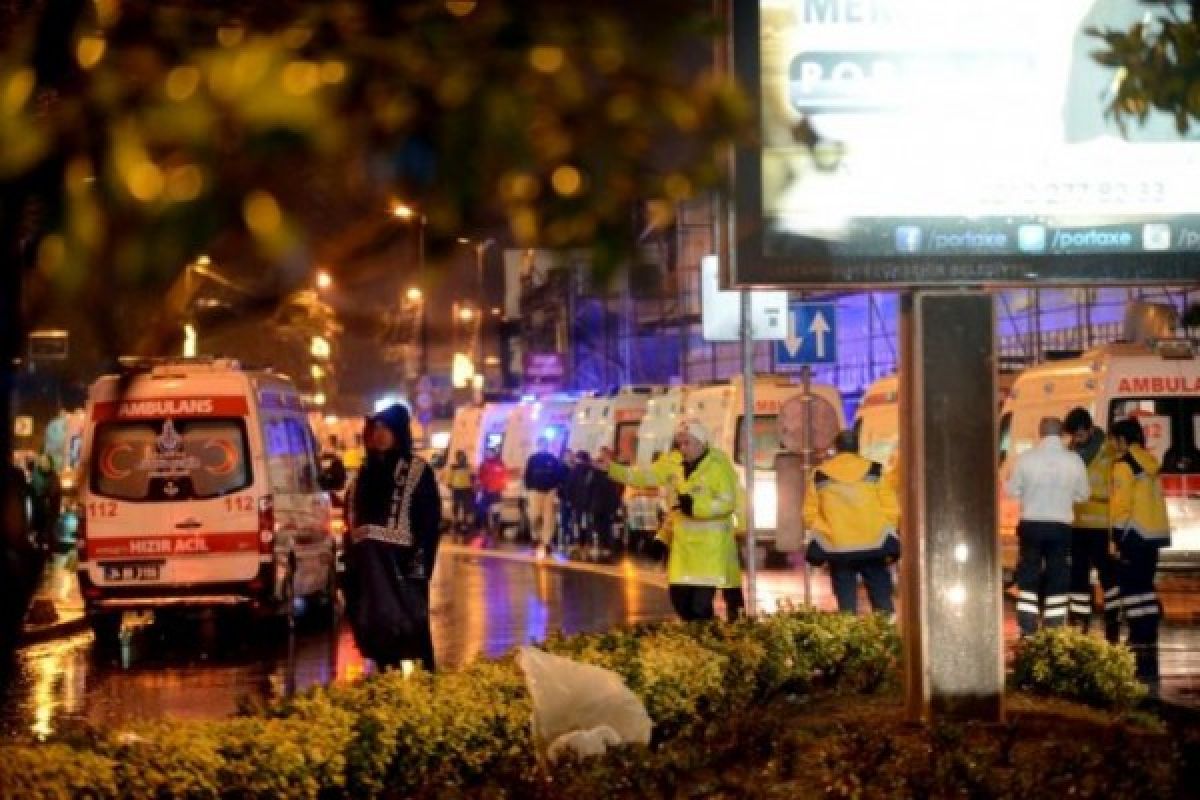 35 tewas dalam serangan di kelab malam Istanbul