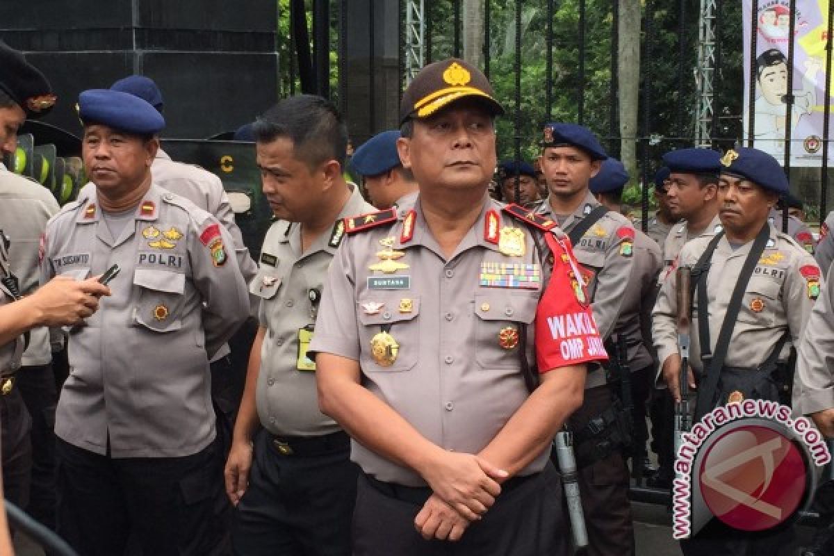 Polda Metro Jaya menyekat wilayah perbatasan saat takbiran