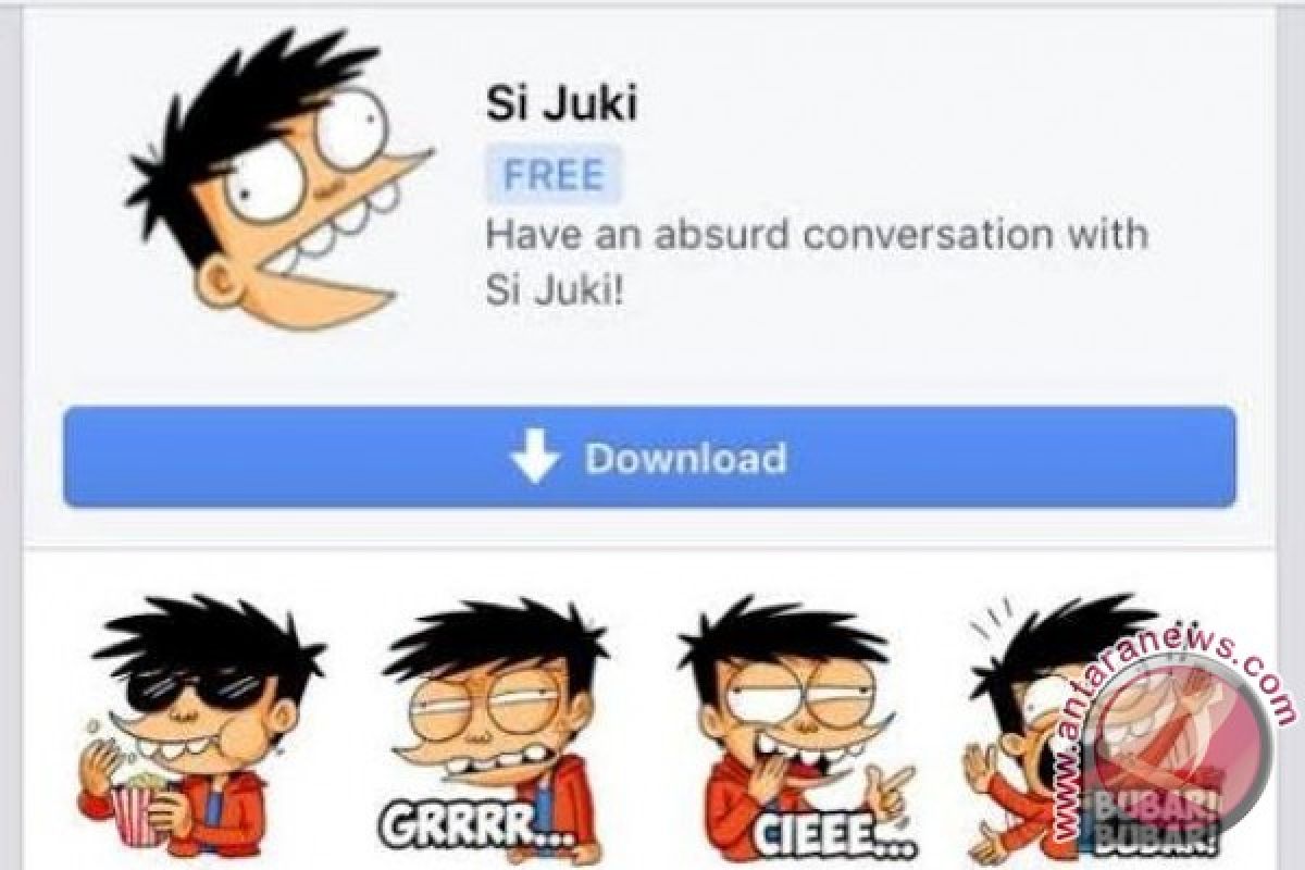 Si Juki berkolaborasi dengan Facebook