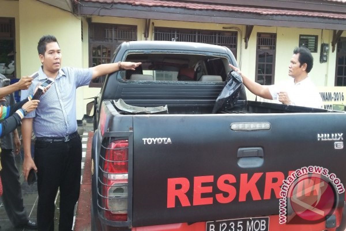 Polres Sorong Kota Buru Pelaku Pelemparan Mobil Resmob