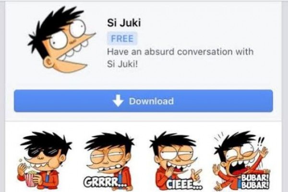 Si Juki berkolaborasi dengan Facebook