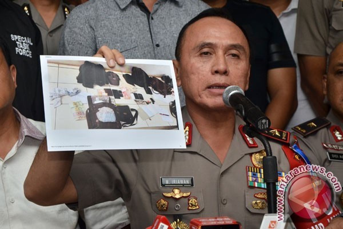 Polisi amankan lima terduga makar