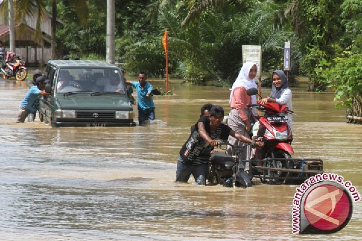 Ratusan Rumah di Langkat Terkena Banjir