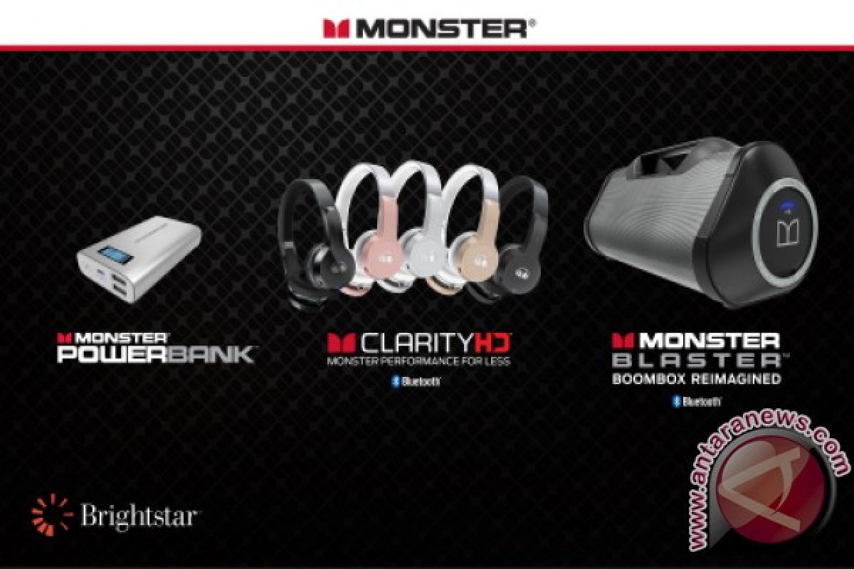 MonsterÂ® gandeng Brightstar untuk perluas jangkauan pemasaran ke seluruh dunia