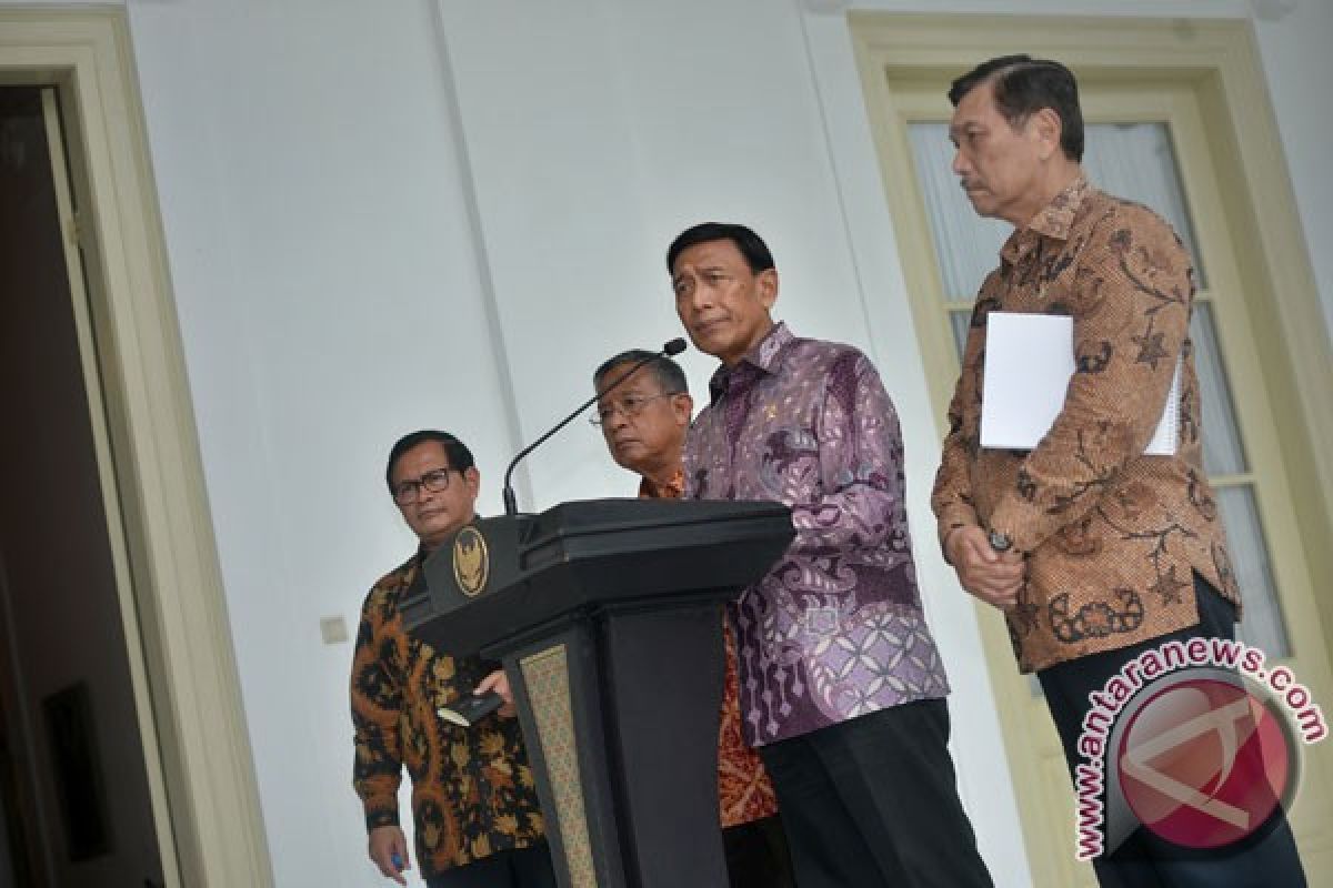 Wiranto: Presiden setuju dibentuk Dewan Kerukunan Nasional