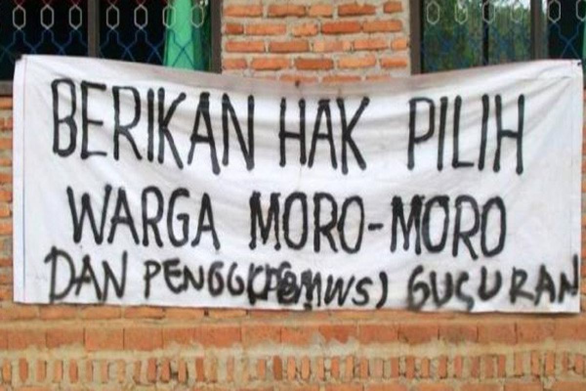 Warga Moromoro Mesuji Tuntut Lagi Hak Pilih