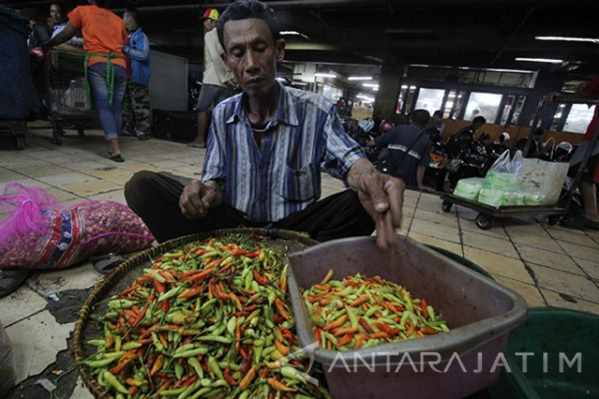 Pemkab Sidoarjo Tunggu Petunjuk Pusat Saat Cabai Mahal