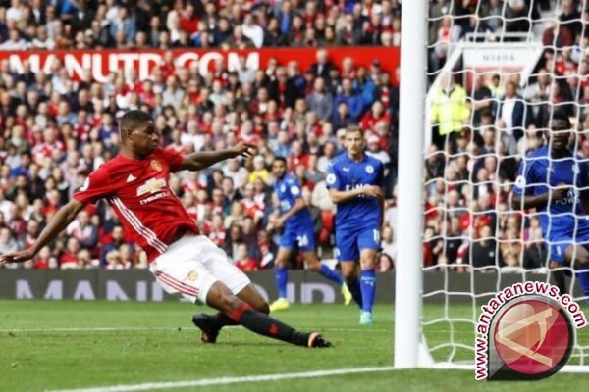 Rashford Dwigol, MU Bungkam Reading 4-0