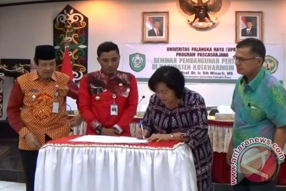 Kotim Gandeng Universitas Palangka Raya Kembangkan Pertanian Dan Holtikultura