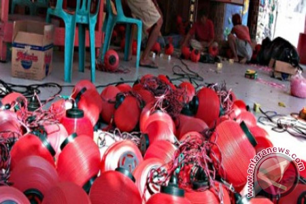 Kota Lama Tanjungpinang Memerah Jelang Imlek