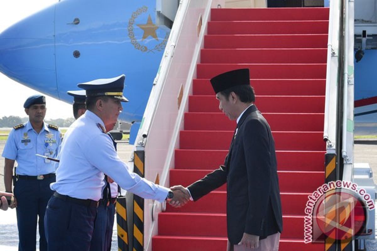 Presiden bertolak ke Jawa Timur