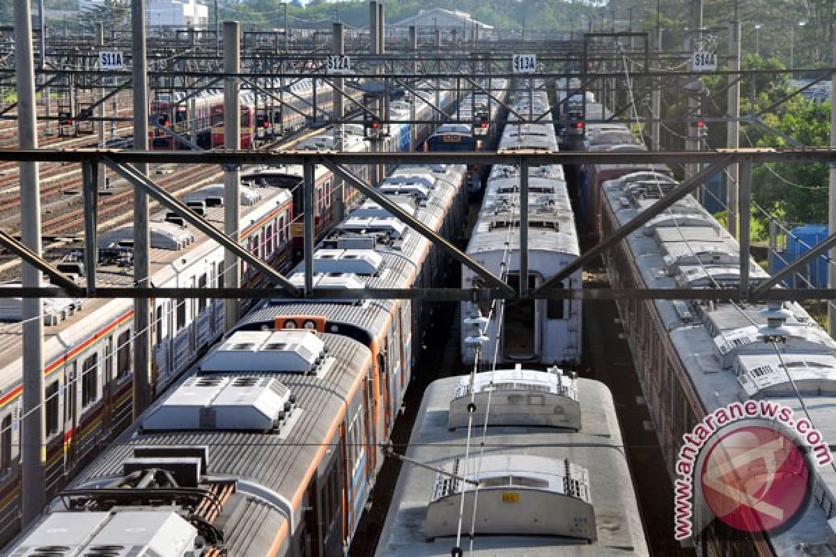 Volume penumpang KRL Stasiun Juanda capai 79 ribu