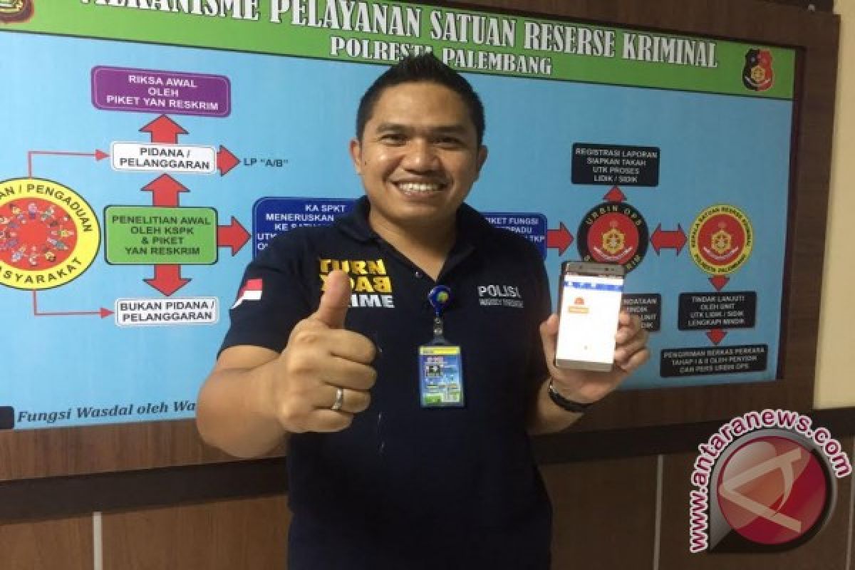 Aplikasi Ampera Polresta Palembang kurang sosialisasi