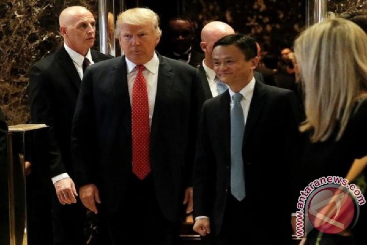 Trump dan CEO Alibaba gelar pertemuan di New York 
