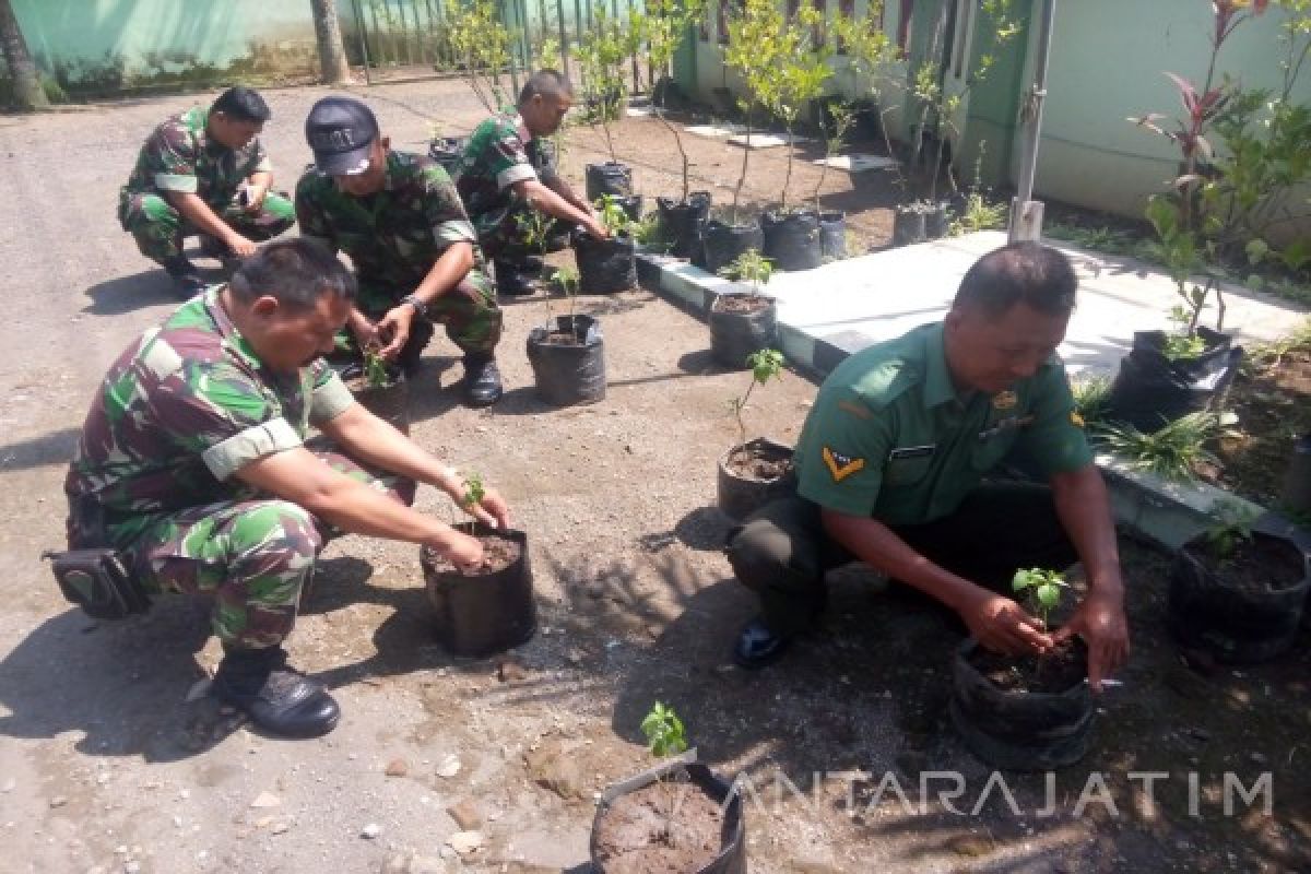 Dandim 0824 Jember Instruksikan Anggota Tanam Cabai