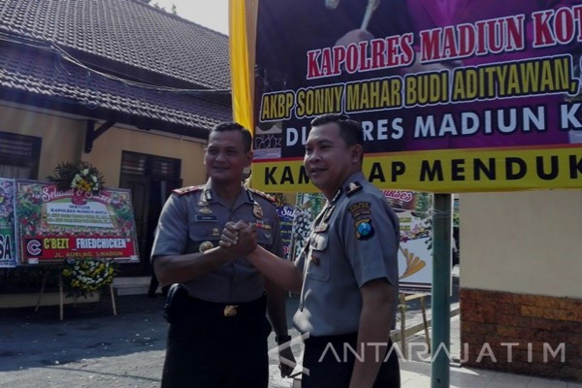 Sonny Mahar Budi Jabat Kapolres Madiun Kota