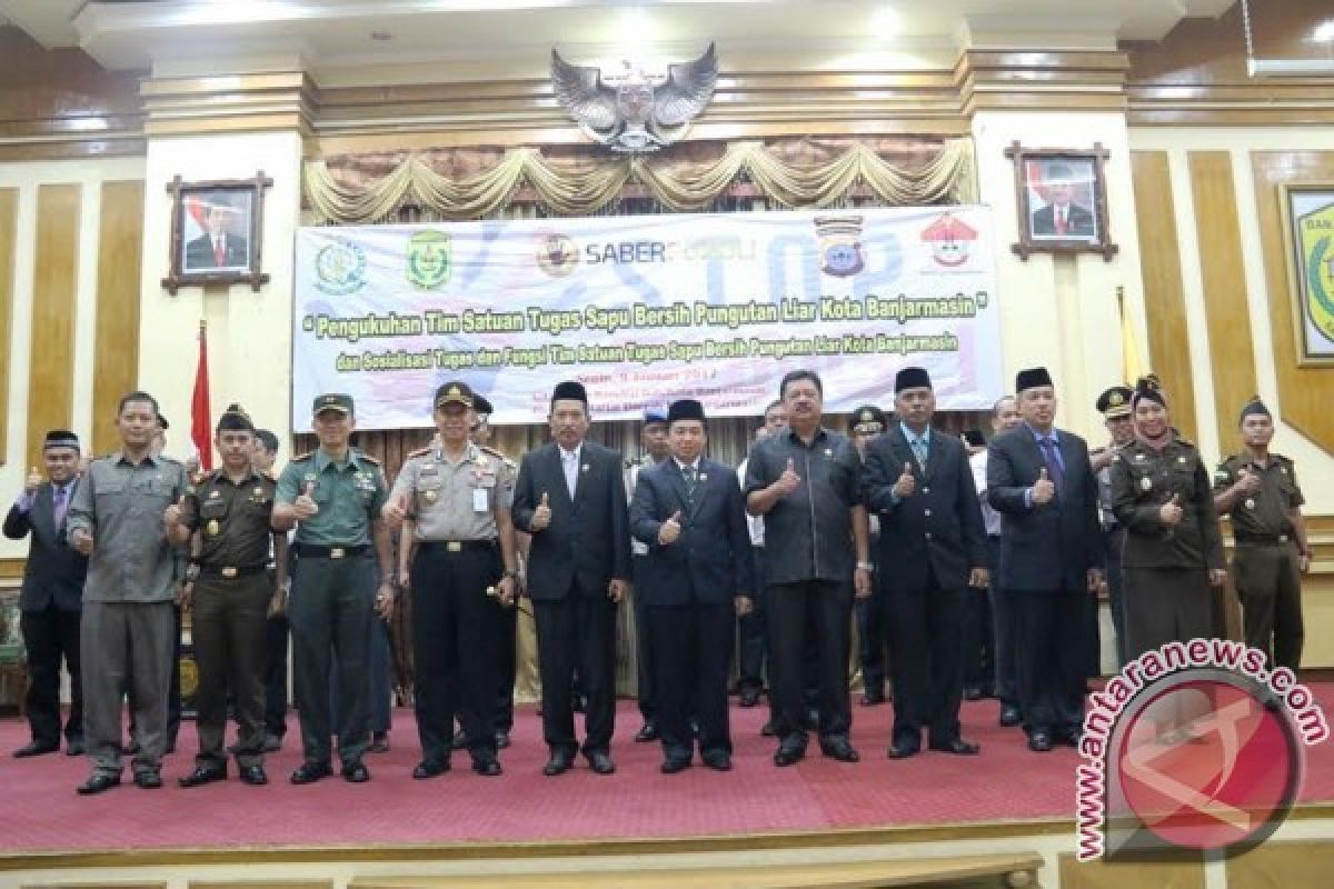 Banjarmasin Bentuk Saber Pungli