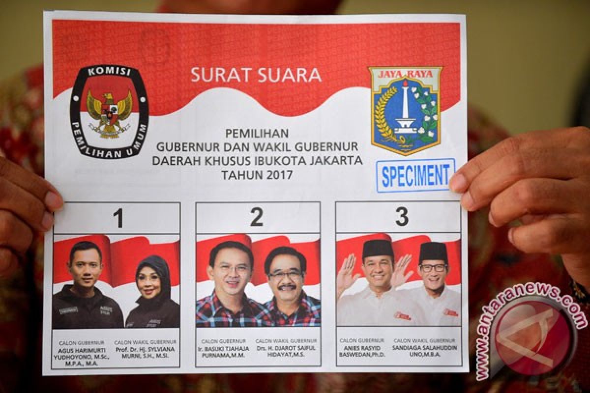 Real-count Pilkada DKI sudah 100 persen